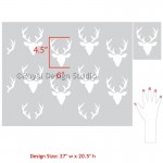7020L-Bonnie-christine-Buck-Forest-Wall-Stencil