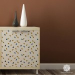 7222S_painted-dresser-table-modern-triangle-pattern