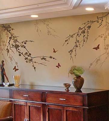 Cherry-branches-dining-room