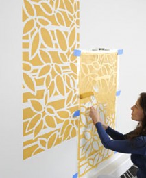 再配置して塗る