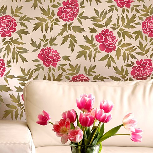 floral-pattern-peony-wall-decor